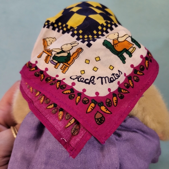 Vtg Muffy Vanderbear " Checkmates" Bear - Picture 4 of 6